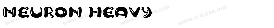 Neuron Heavy字体转换